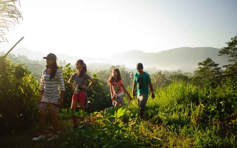 Desa Tebola Sidemen - Desa Wisata Dengan Bentangan Sawah Indah