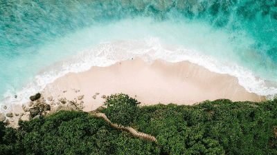Green Bowl Beach, Surga Tersembunyi di Balik Tebing Selatan Bali